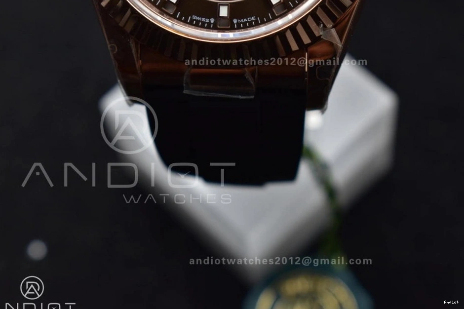 RG Oyster-flex (Gain Sky-Dweller Strap ZF Edition Best Dial 336235 on Brown Weight) 1:1 A23J 0129